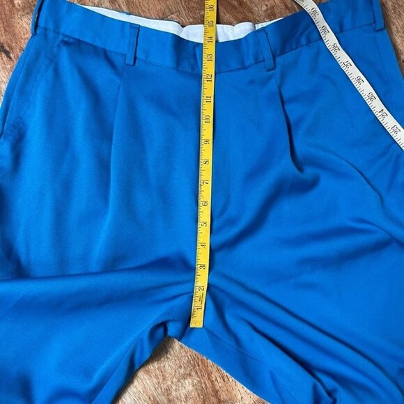 Vintage Montique‎ Leisure Pants Mens 36x29 Retro Track Golf Bright Funky Indie - Picture 12 of 16